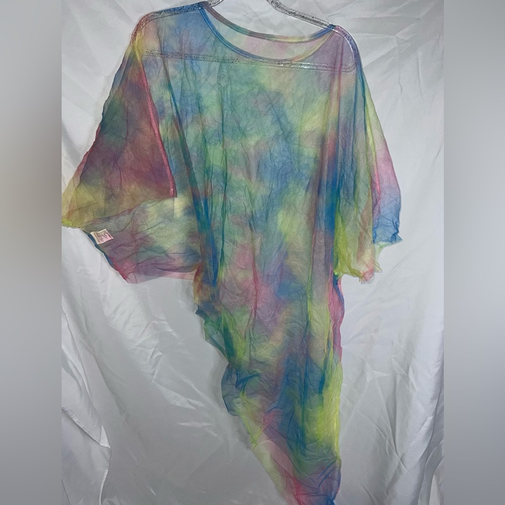 Rainbow Mesh Oversized Cover
